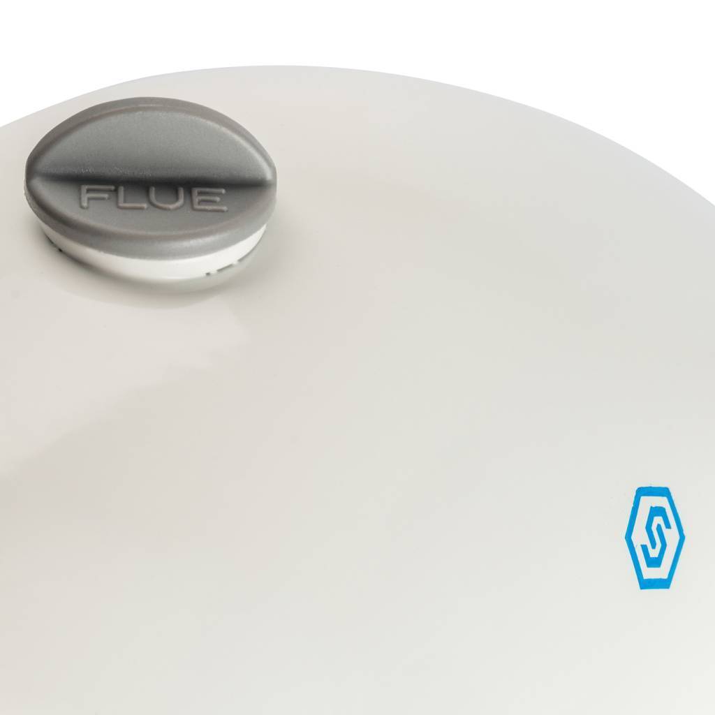 *SCA-6010-240190 STOUT Элемент дымохода DN60/100 адаптер для котла угловой 90° коаксиальный (совместимый с Bosch, Buderus)(с логотипом), SCA-6010-240190