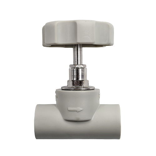 Вентиль в сборе PPR 20х90,  серый, RTP