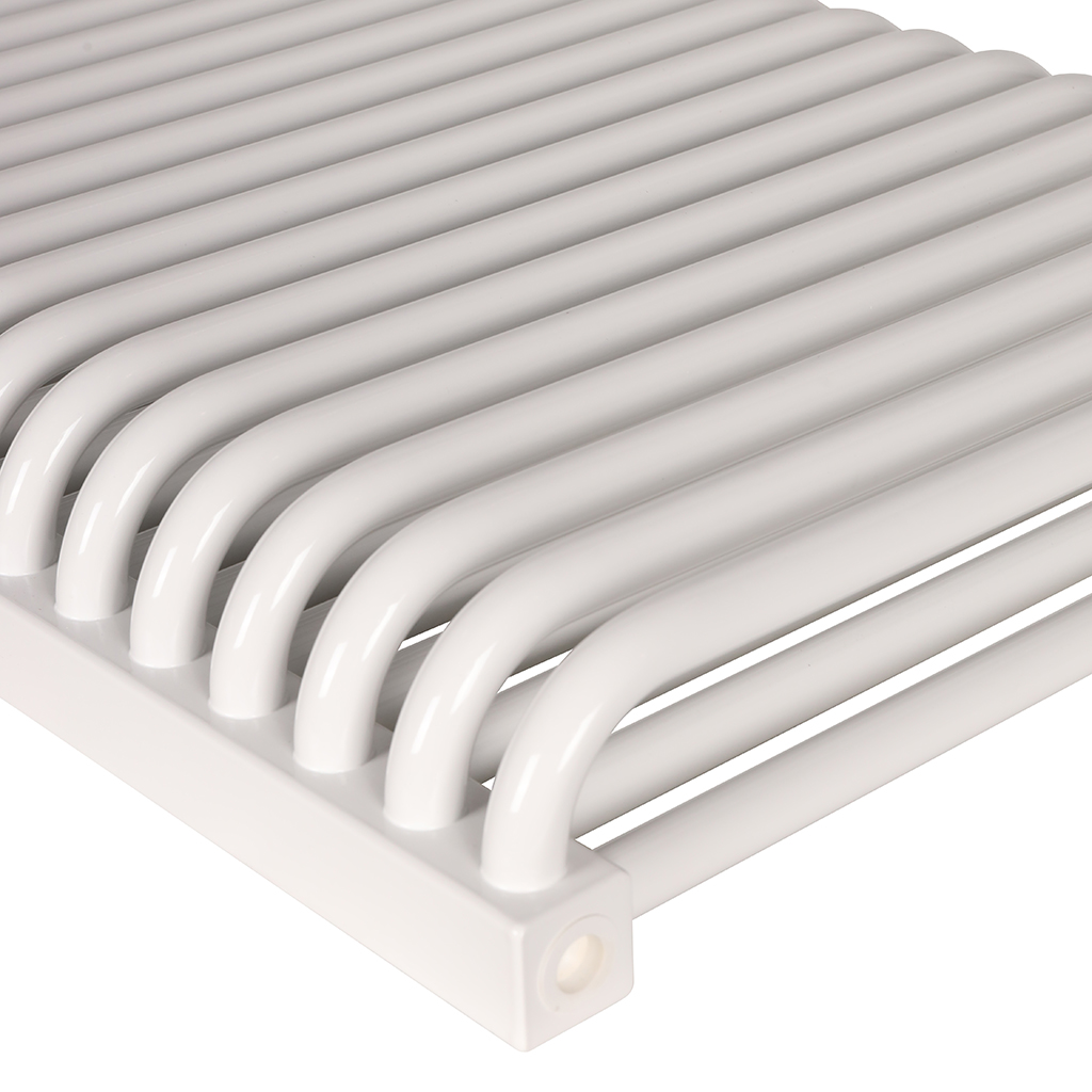 2-х трубчатый стальной радиатор ROMMER RST 2050/22 секции боковое подключение RAL9016, RST-205022-010