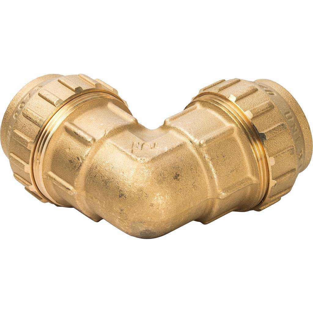 Угольник TIEMME 40х40 для труб ПНД винтовой, 3400017