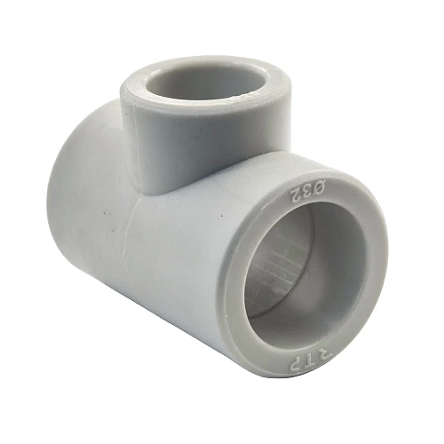 Тройник переходной PPR  32х25х32, PN25 серый, РТП