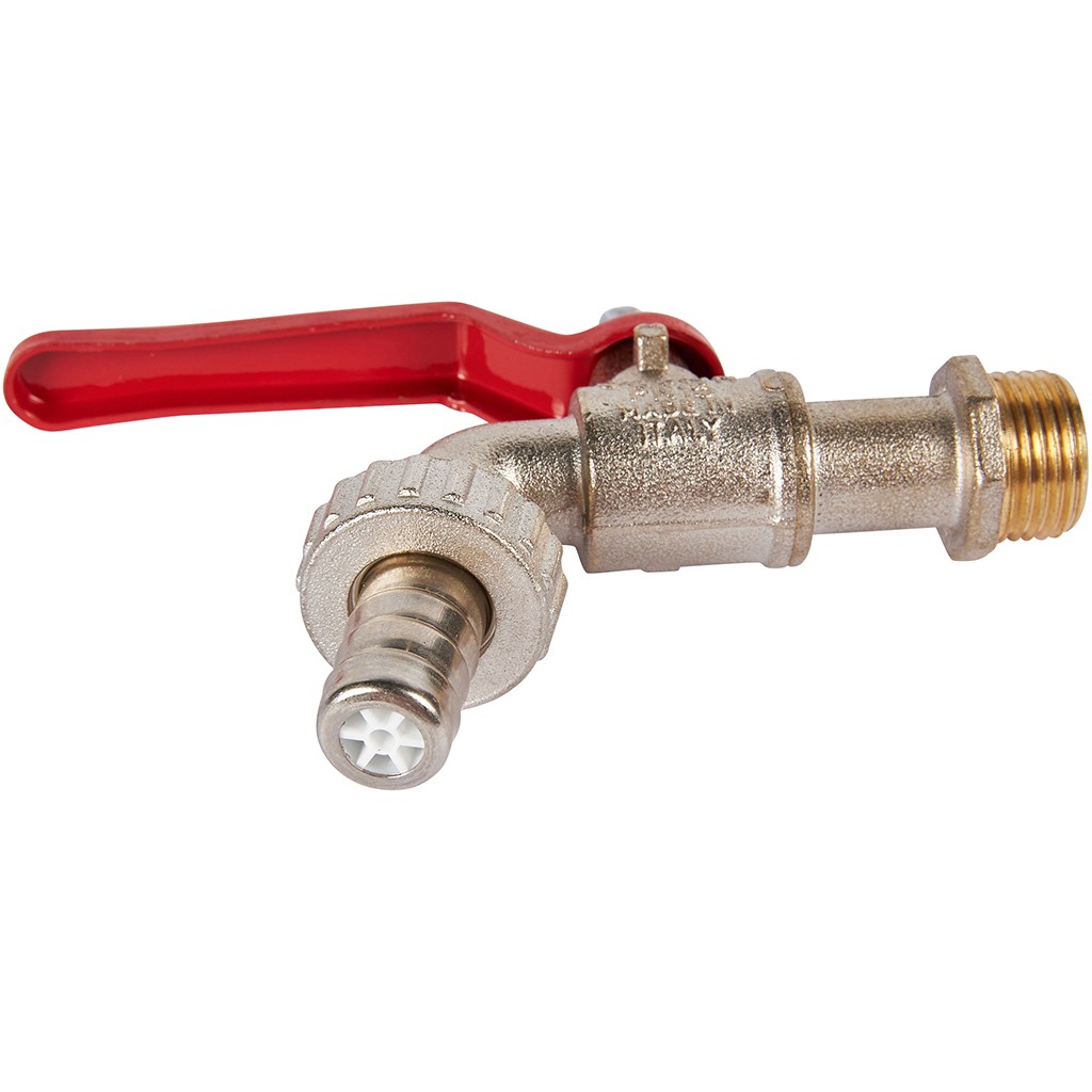 Кран водоразборный Itap 166 1/2 со штуцером (рычаг), 28580