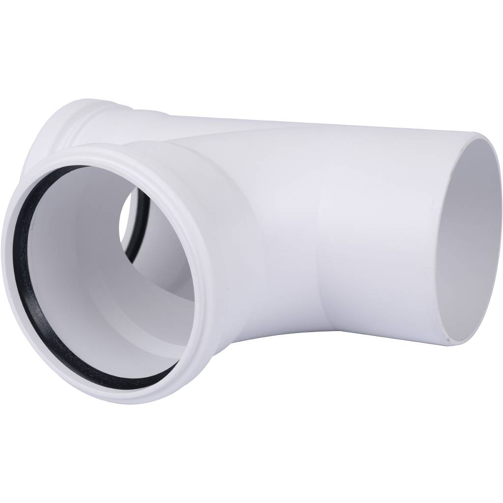 Тройник РЕХАУ RAUPIANO PLUS 110/110/87° max flow (гидравл. оптимизированный радиус изгиба), 11230051001