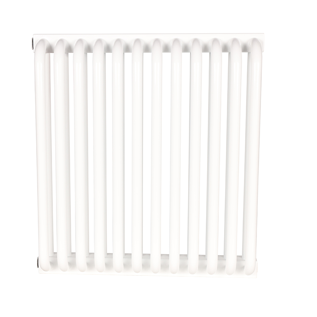 2-х трубчатый стальной радиатор ROMMER RST 2050/12 секций боковое подключение RAL9016, RST-205012-010