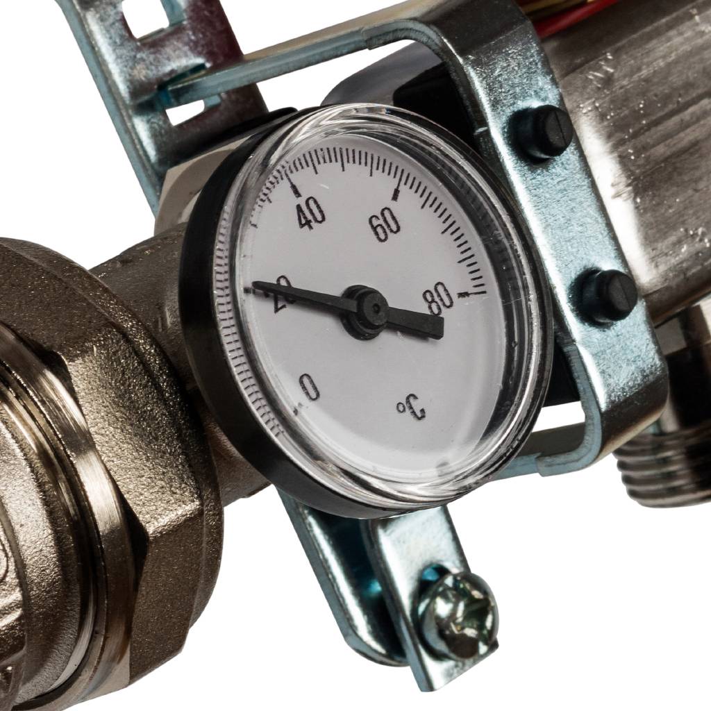 Коллектор из нержавеющей стали в сборе с расходомерами STOUT 6 выходов, SMS 0907 000006