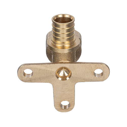 Водорозетка аксиальная, латунь, внутренняя резьба,16х1/2, желтый, RTP