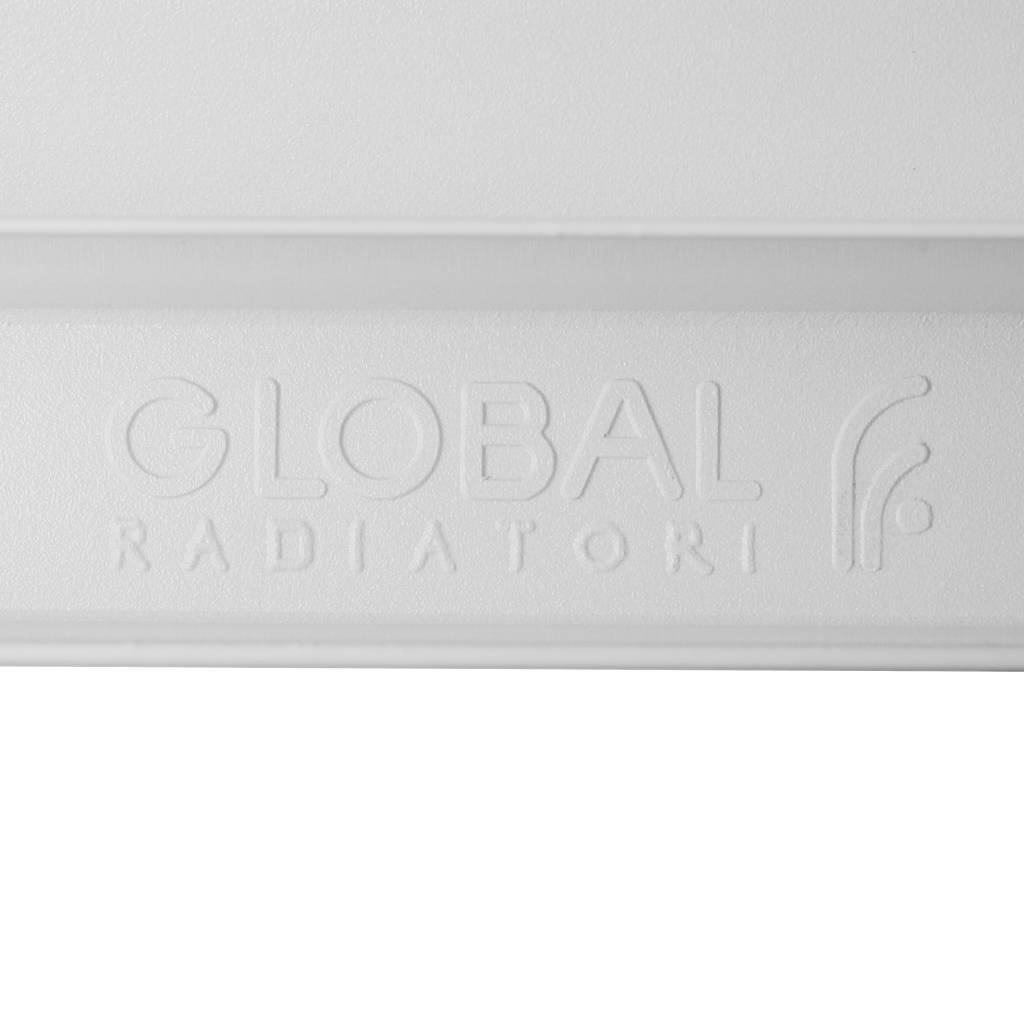 Радиатор алюминиевый Global VOX- R 500 14 секций боковое подключение (белый RAL 9010), VX05001014