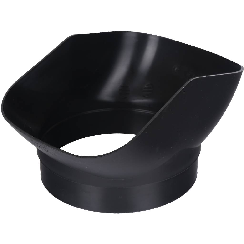 Элемент из пластмассы Vaillant для пересечения дымоходом/воздуховодом косой крыши, цвет-черный, 009076