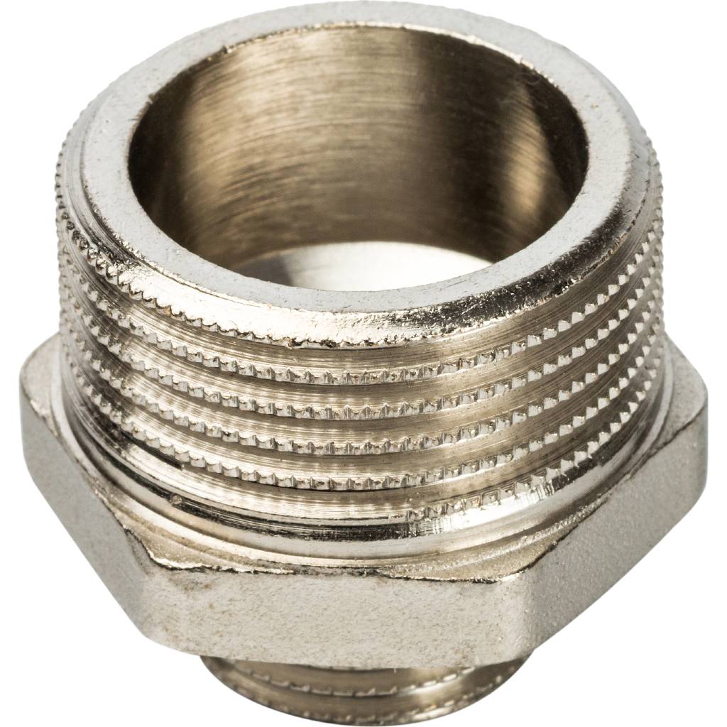 Ниппель НН STOUT переходной никелированный 1 X1/2, SFT-0004-000112