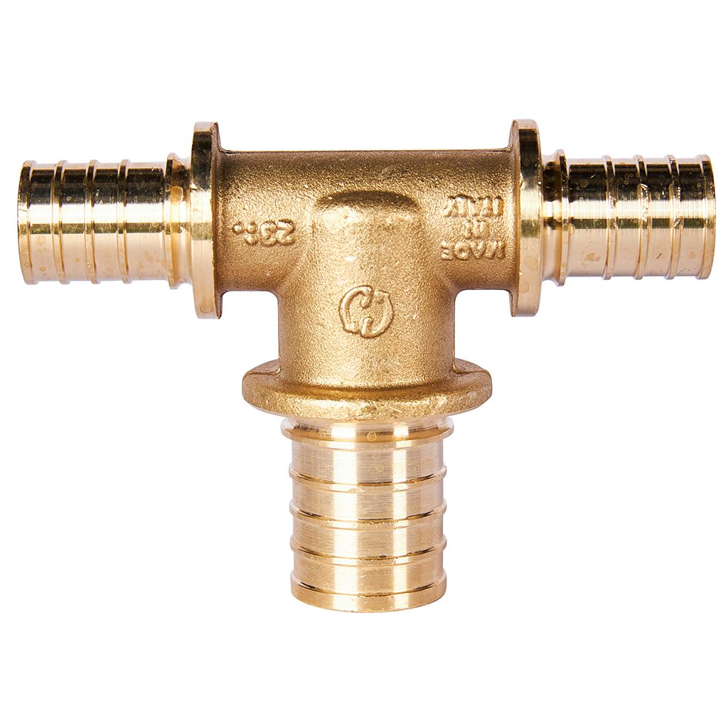 Тройник переходной STOUT 25x32x25 для труб из сшитого полиэтилена аксиальный, SFA-0014-253225