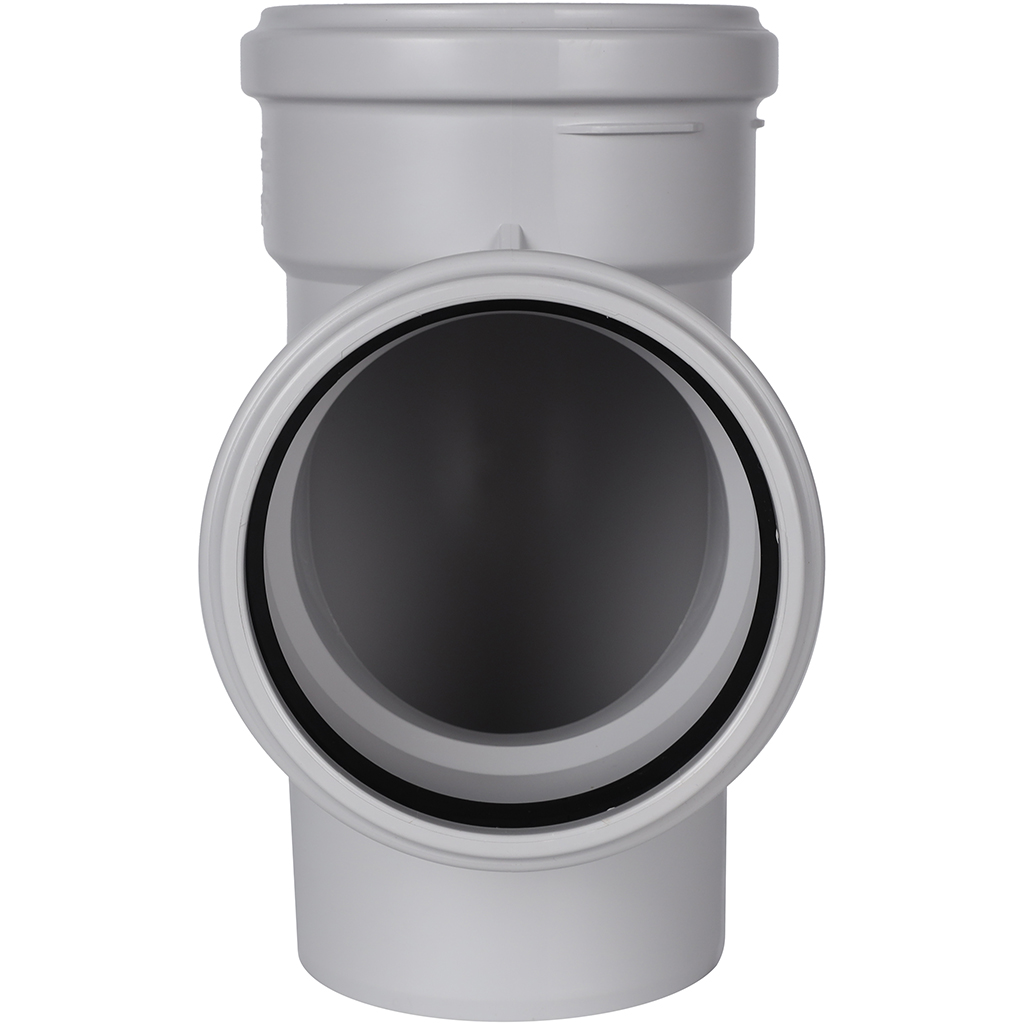 Тройник канализационный бесшумный STOUT D110x110/ 87,5°, SKB-0016-111187