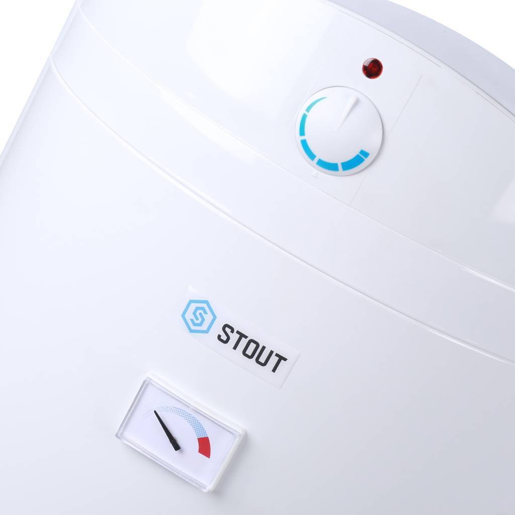 Водонагреватель STOUT бойлер комбинированного нагрева напольный 100 л, ТЭН 2 кВт, SWH-1110-050100