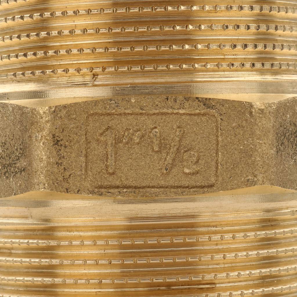 Ниппель HH TIEMME 1 1/2х1 1/2 для стальных труб резьбовой