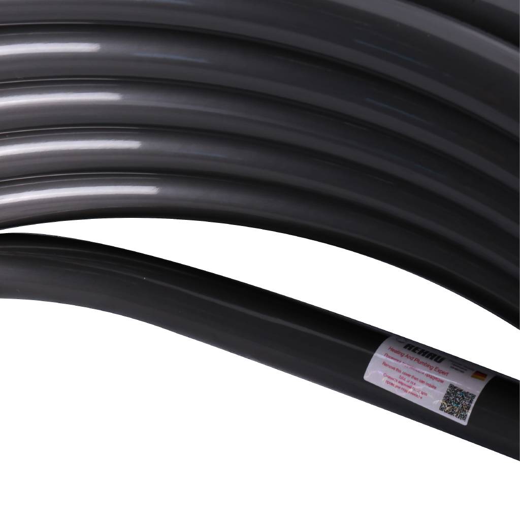 Труба универсальная РЕХАУ RAUTITAN stabil PLATINUM 25х3,7 мм, бухта 50 м из сшитого полиэтилена PEX, 11234071050