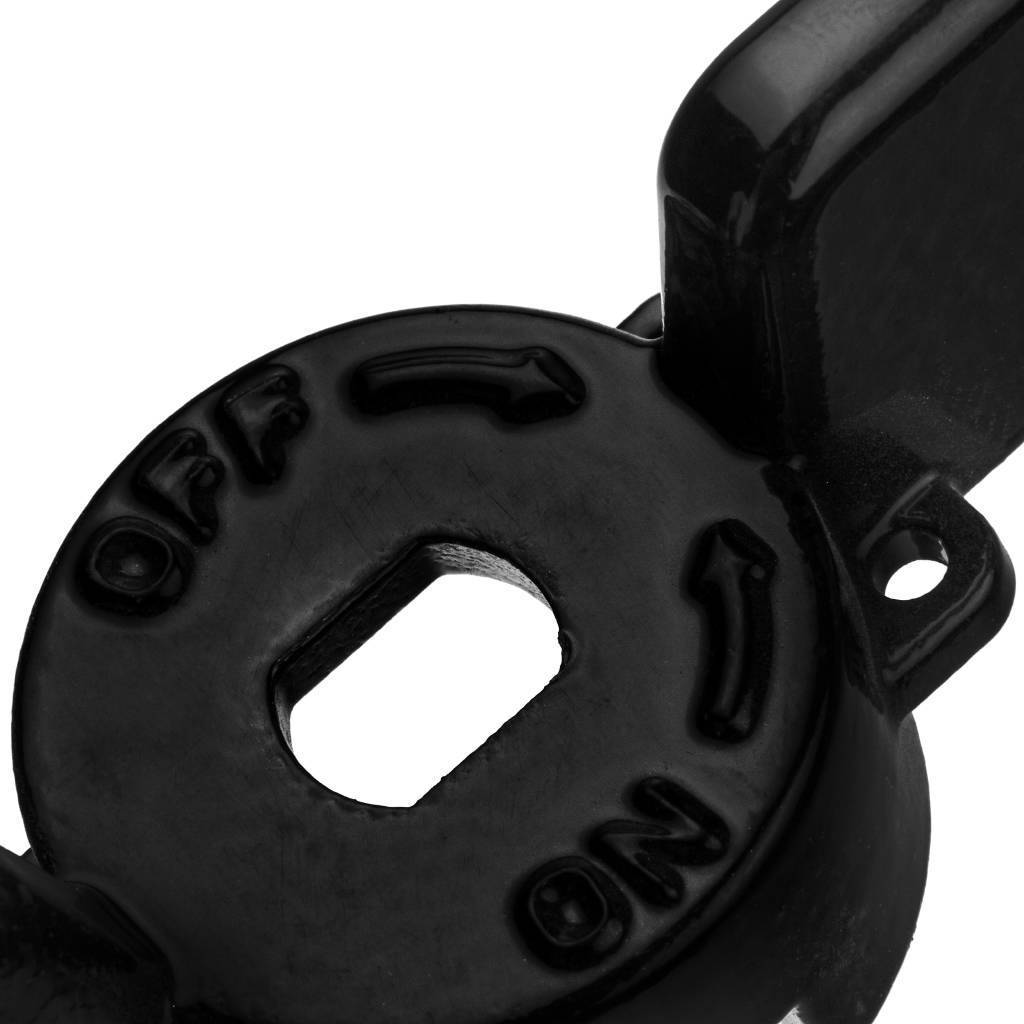 Ручка-бабочка STOUT для шарового крана STOUT 1 - 1 1/4 (Чёрная), SVB-BUT-1114