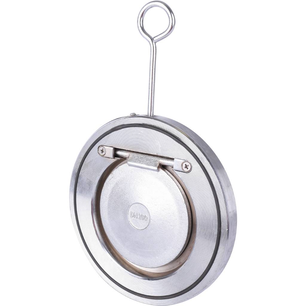 Клапан обратный Tecofi Ду100 Ру16 1/ств стальной межфланцевый стальной, CB5440-0100