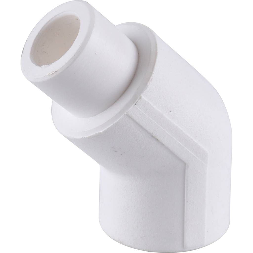 Угольник 45* Kalde d=20 вн\нар (цвет белый), 3212-elt-200045