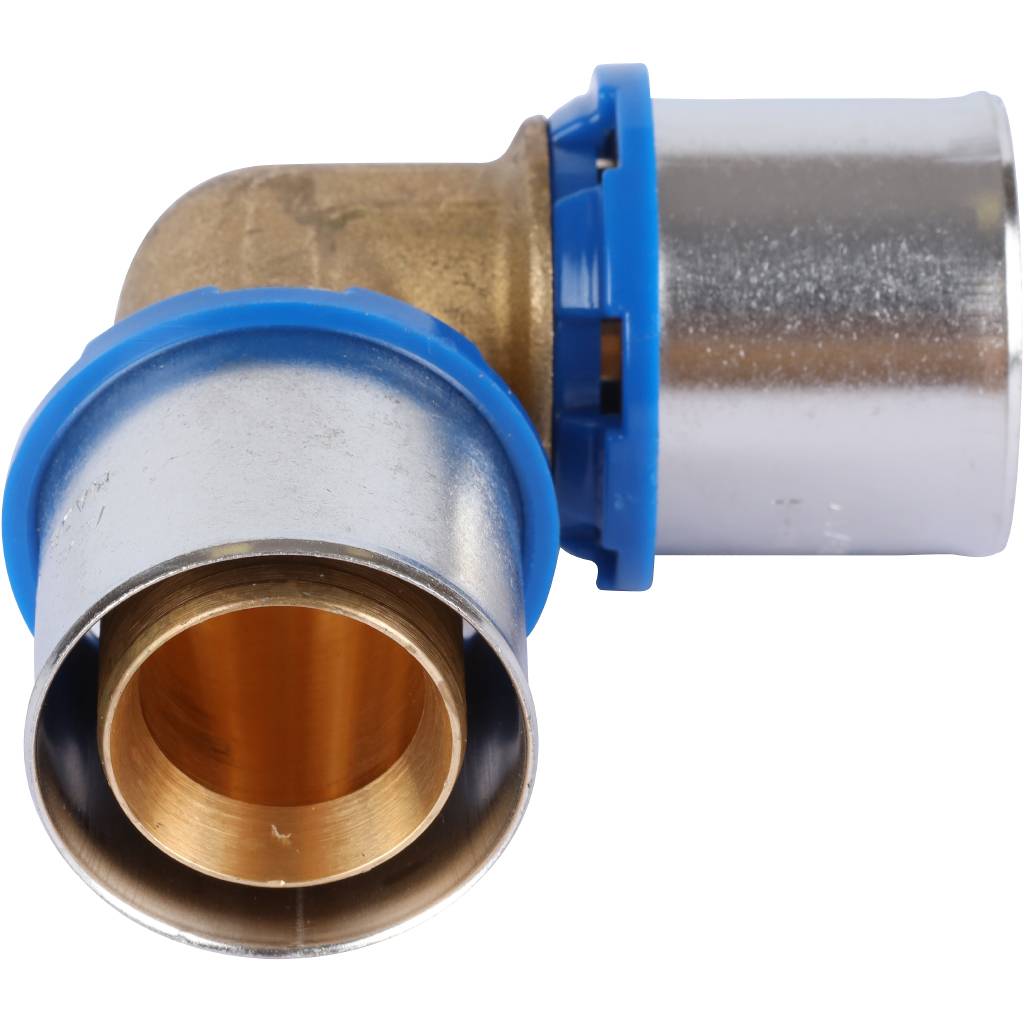 APE Угольник APE 90° 32х32 для металлопластиковых труб прессовой, ARL3200440