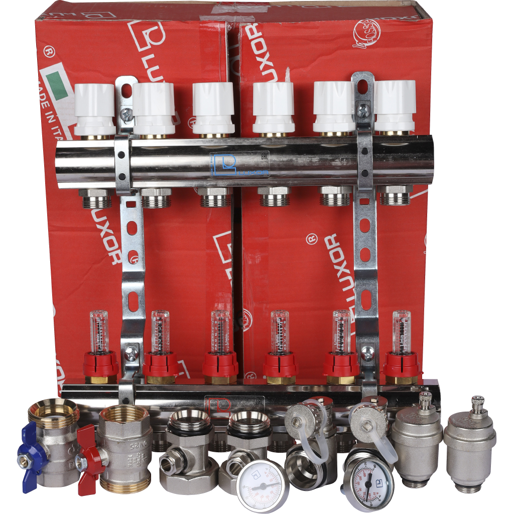 Коллекторная группа с расходомерами LUXOR CD 473M/6