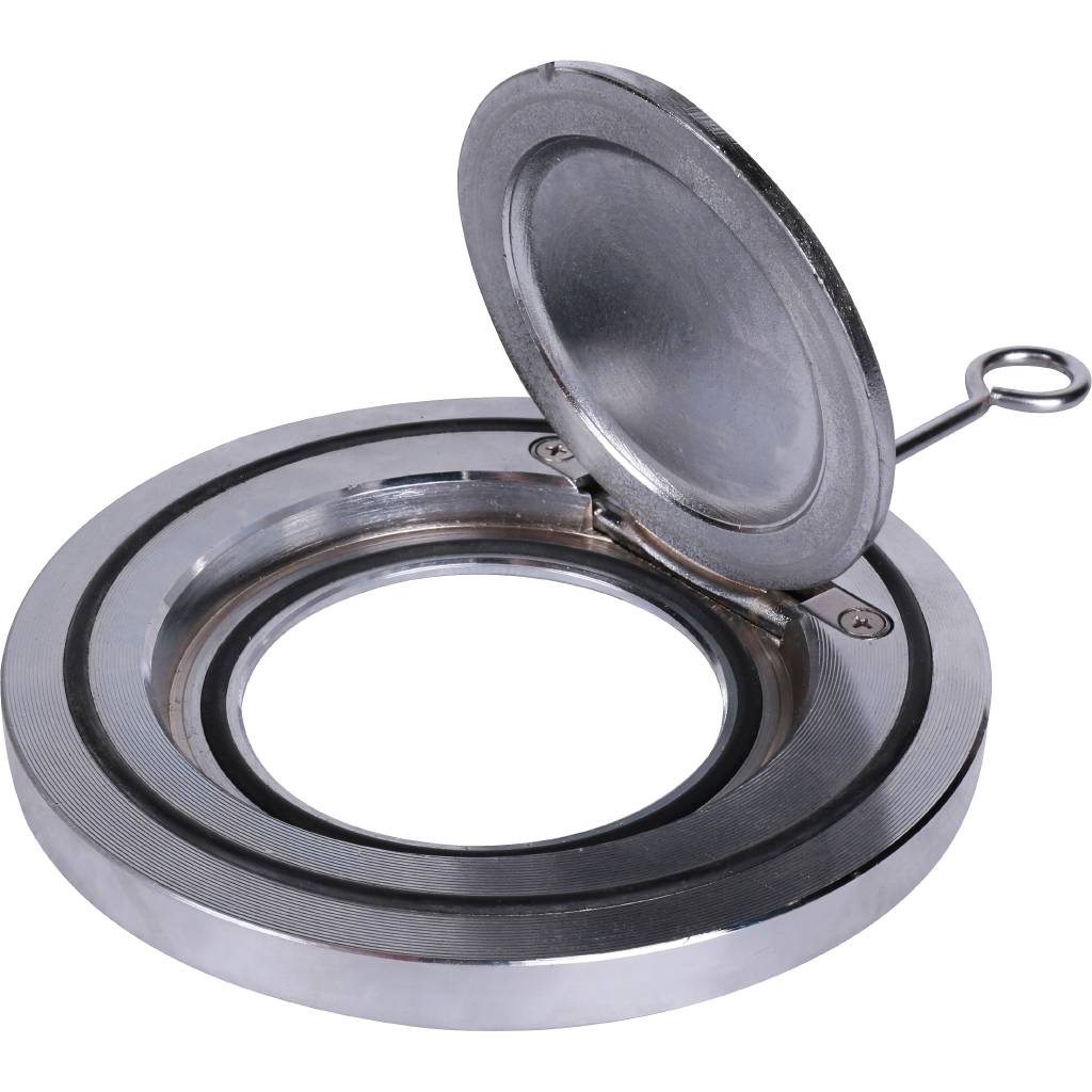 Клапан обратный Tecofi Ду125 Ру16 1/ств стальной межфланцевый стальной, CB5440-0125