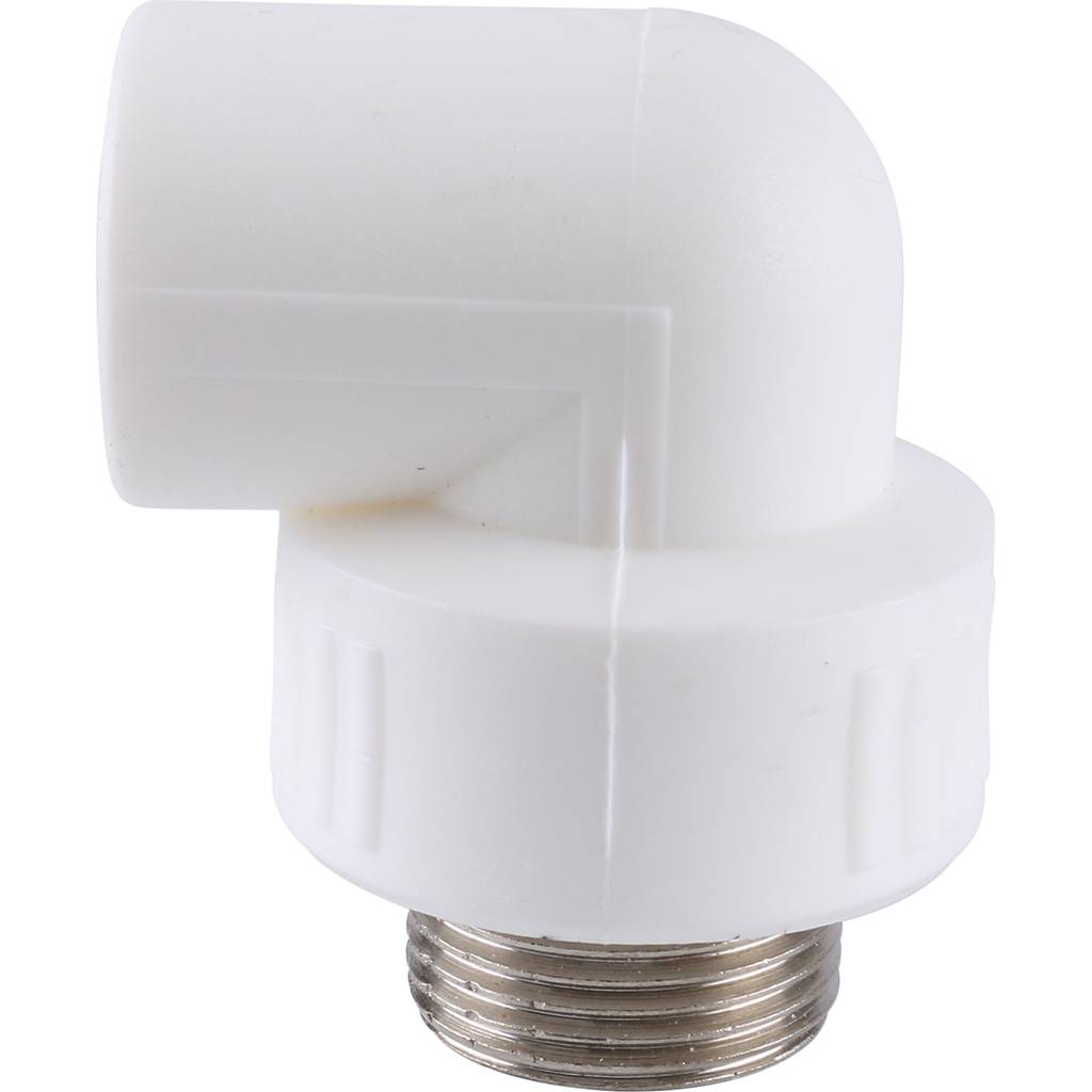 Угольник Kalde с наружной резьбой 20x3/4 для полипропиленовых труб, 3222-emo-200c00