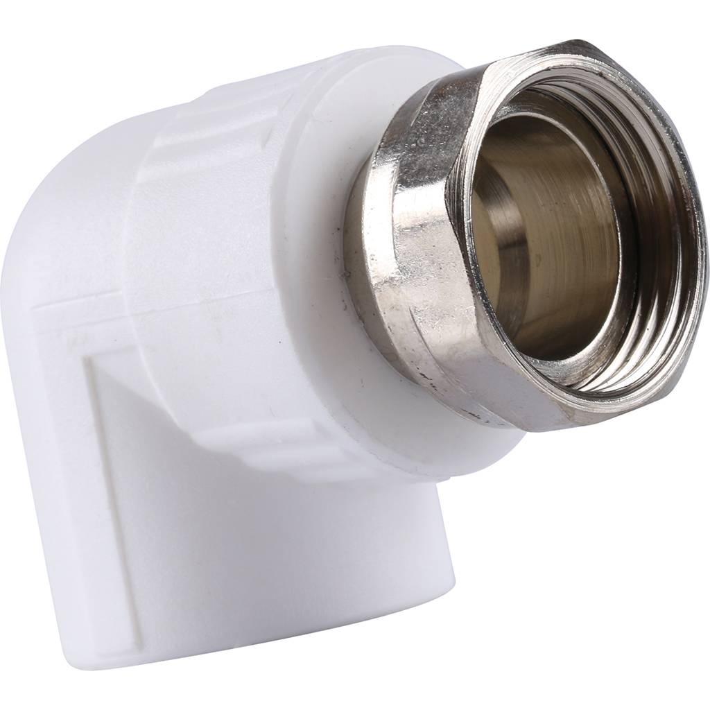 Угольник Kalde для полипропиленовых труб 25х3/4 , американка, 3222-tue-250c00