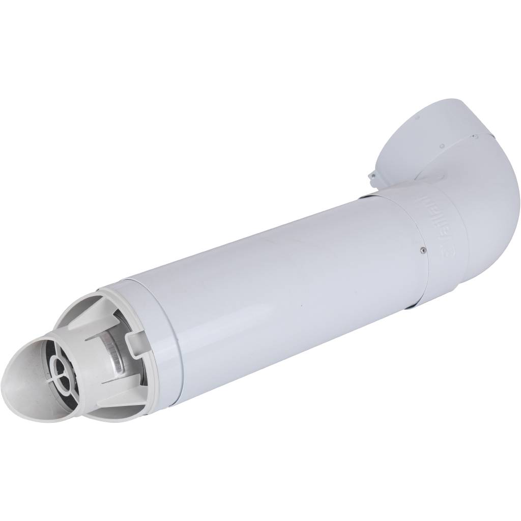 Удлинитель телескопический Vaillant DN 60/100 белый, 303806