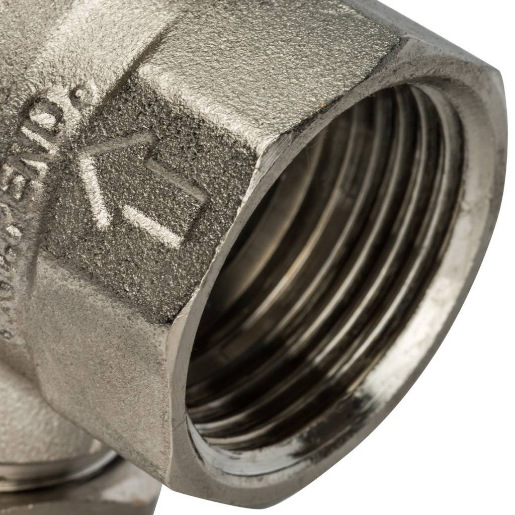 Кран шаровой STOUT с фильтром 1, SVF 0001 000025