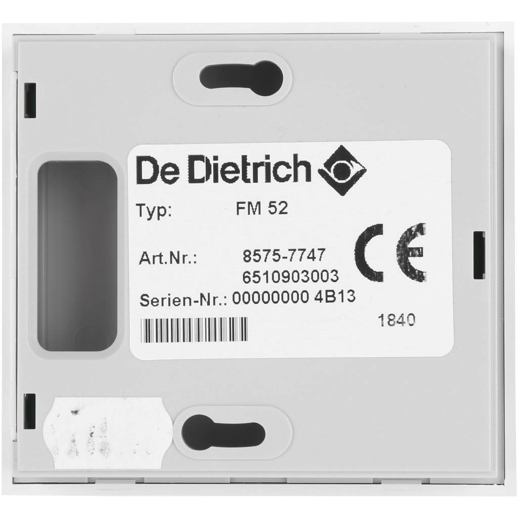 Упрощенное ДУ DeDietrich с датчиком комнатной температуры