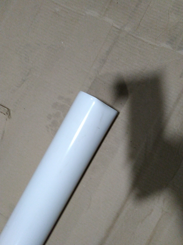 Уцененный товар (вмятины): *SCA-0080-001000 STOUT элемент дымохода DN 80 труба 1000 мм п/м