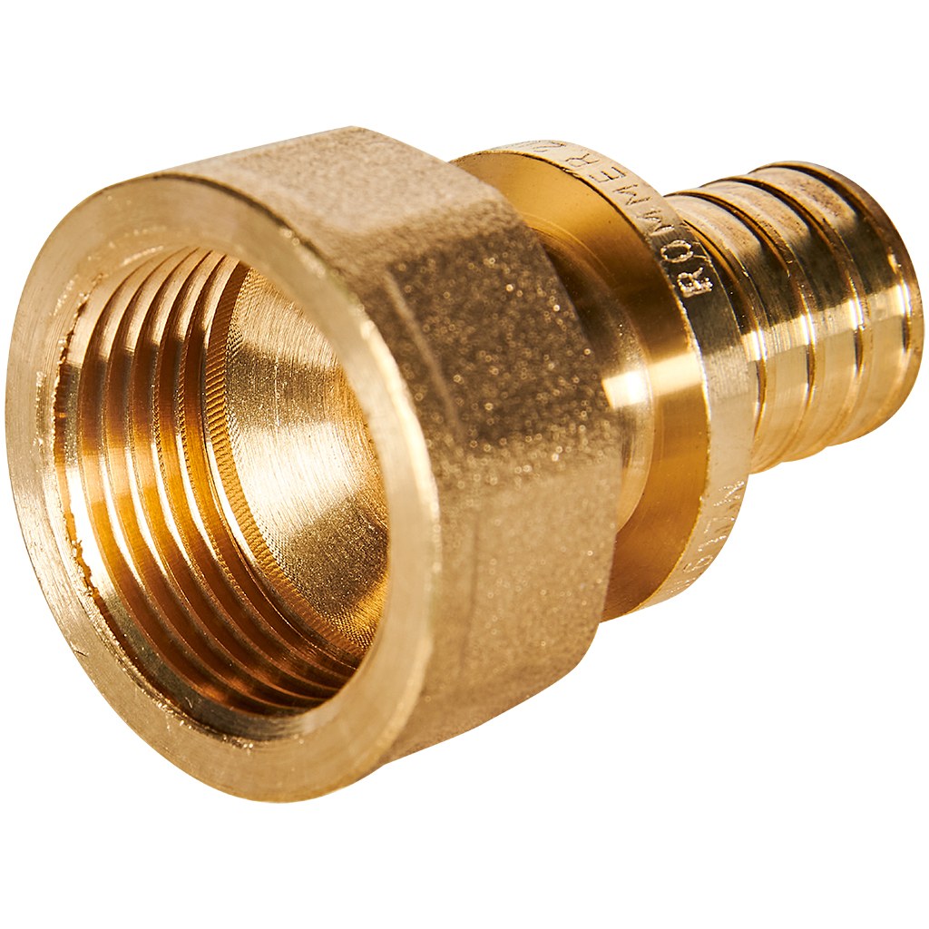 Переходник с внутренней резьбой ROMMER 20xG 3/4 для труб из сшитого полиэтилена аксиальный, RFA-0002-002034