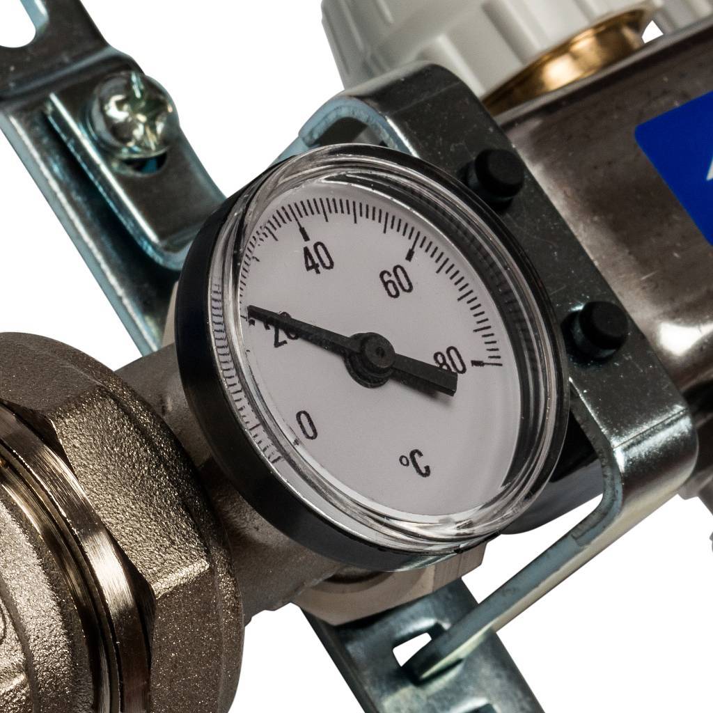 Коллектор из нержавеющей стали в сборе с расходомерами STOUT 5 выходов, SMS 0907 000005