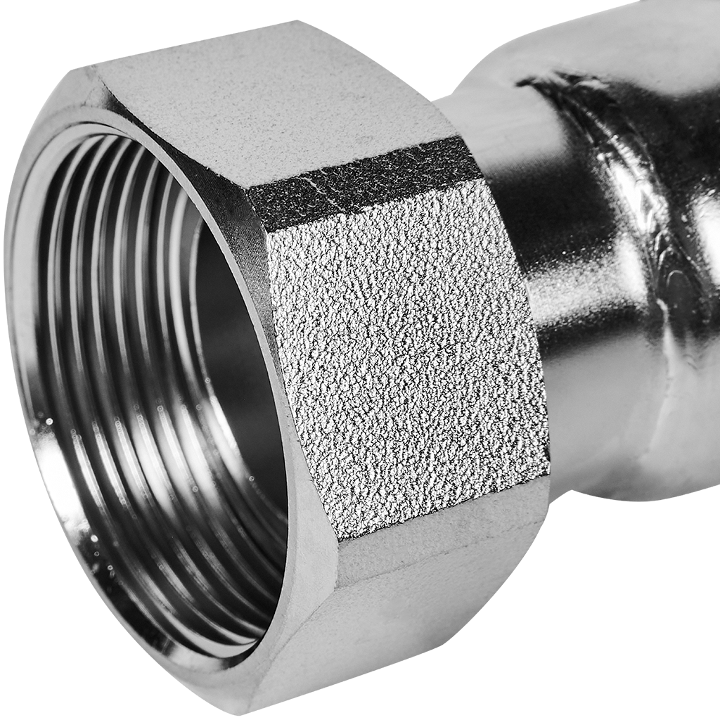 Переходник ROMMER с накидной гайкой ВПр-ВР 42х11/2 из нержавеющей стали прессовой