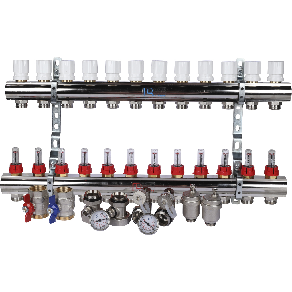 Коллекторная группа с расходомерами LUXOR CD 473M/12, 15652712MN