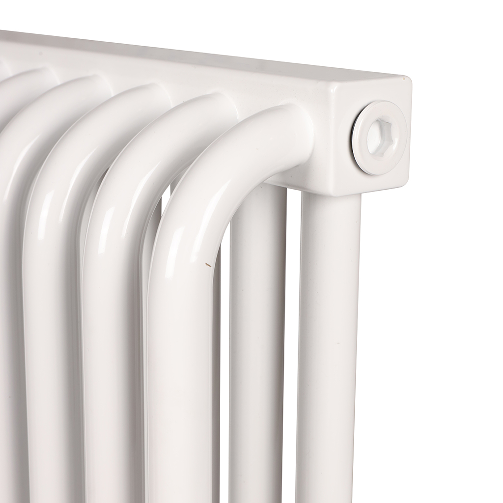 2-х трубчатый стальной радиатор ROMMER RST 2030/22 секции боковое подключение RAL9016