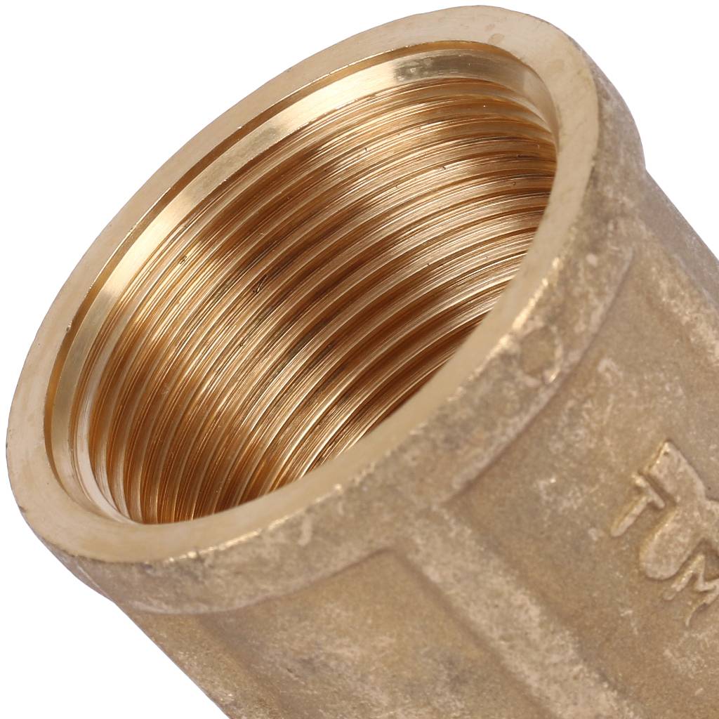 Муфта TIEMME ВВ 1 1/2х1 1/2 для стальных труб резьбовой, 1500131