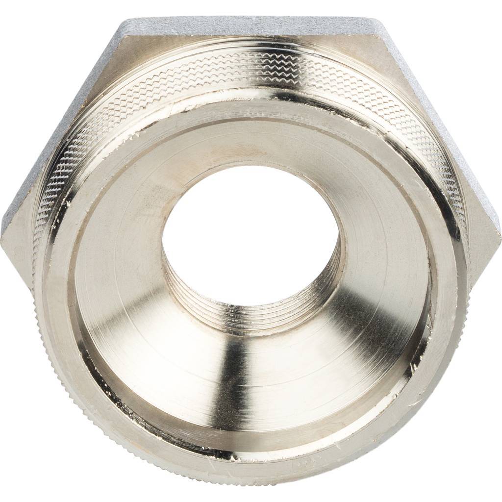 Футорка STOUT никелированная 1 1/2X3/4, SFT-0029-011234