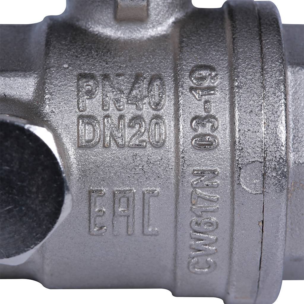 Кран шаровой BUGATTI Oregon с дренажем и воздухоотводчиком, (ручка бабочка) внут-внут резьба 3/4