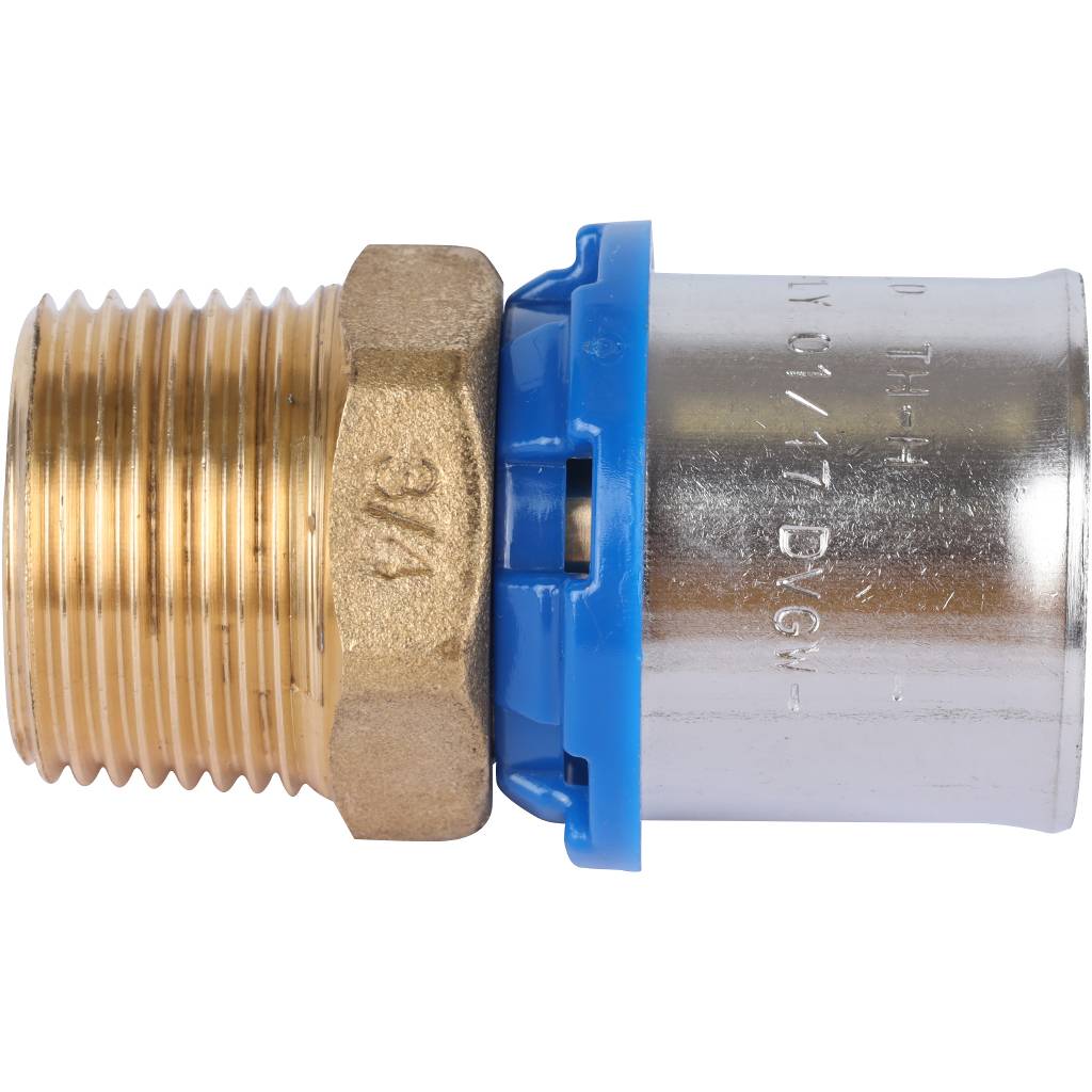 Переходник APE с наружной резьбой 3/4 х26 для металлопластиковых труб прессовой, ARL1004300