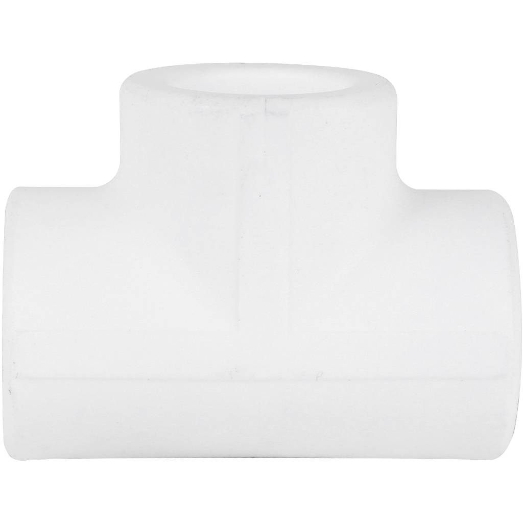 Тройник Kalde d=20 для полипропиленовых труб под сварку (цвет белый), R.3212-teo-200000