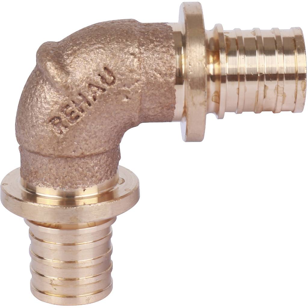 Угольник РЕХАУ RAUTITAN 90° 16 RX для труб из сшитого полиэтилена аксиальный, 13777011001