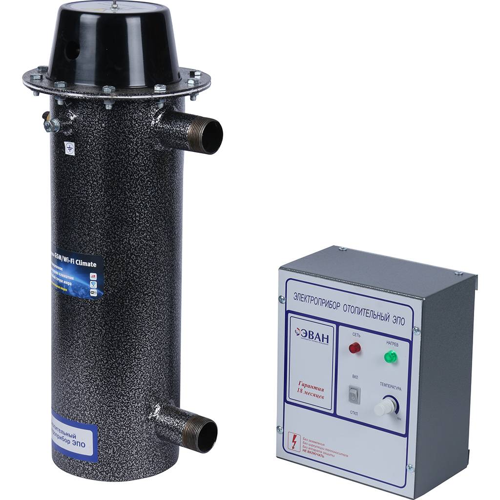 *11035 ЭВАН ЭПО-9,45 380 Котел электрический класс  Стандарт-Эконом с пультом управления в комплекте, положить при отгрузке (комплект 14036+15340)