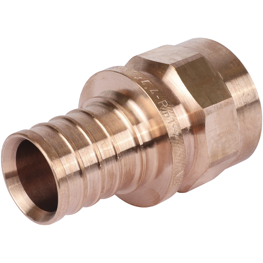 Переходник РЕХАУ RAUTITAN с внутренней резьбой 32-Rр 1 RX+ для труб из сшитого полиэтилена аксиальный