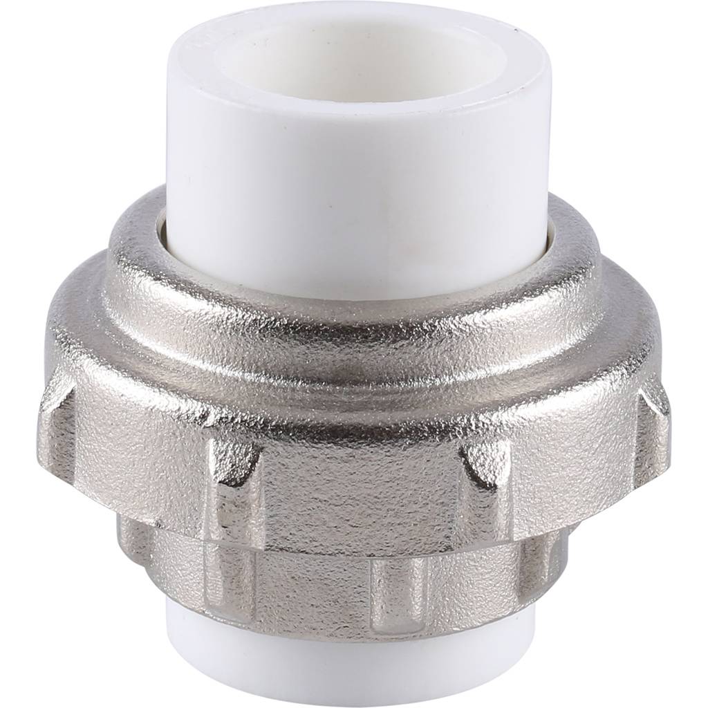 Разъемное соединение Kalde 20 для полипропиленовых труб под сварку (цвет белый), 3252-mft-200000