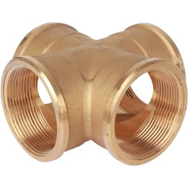 Крестовина TIEMME ВВ 2 для стальных труб резьбовой, 1500414