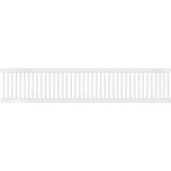 Трубчатый стальной радиатор КЗТО РС 1-500-40 секций 1/2 боковое подключение RAL9010