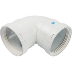 *SCA-0080-020090 STOUT Элемент дымохода отвод 90° м/м DN80