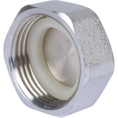 Заглушка хром. FAR для коллектора 1 (ВР), FK 4100 1