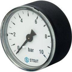 Манометр аксиальный STOUT 50 мм