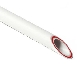 Труба армированная стекловолокном Pro Aqua RUBIS SDR 6 Белая 4м d= 25 PP-R, PA37010P